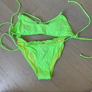 Victoria’s Secret Neon Green Bikini